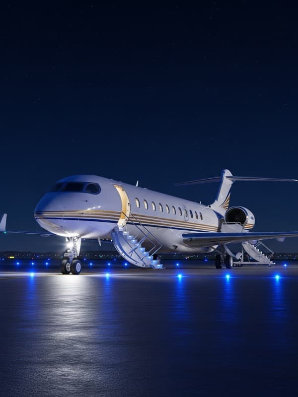 Long Range private jet